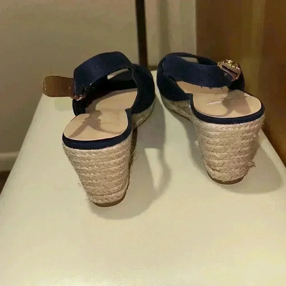Tommyhilfiger wedges, blue size 9 1/2 - Picture 4 of 7